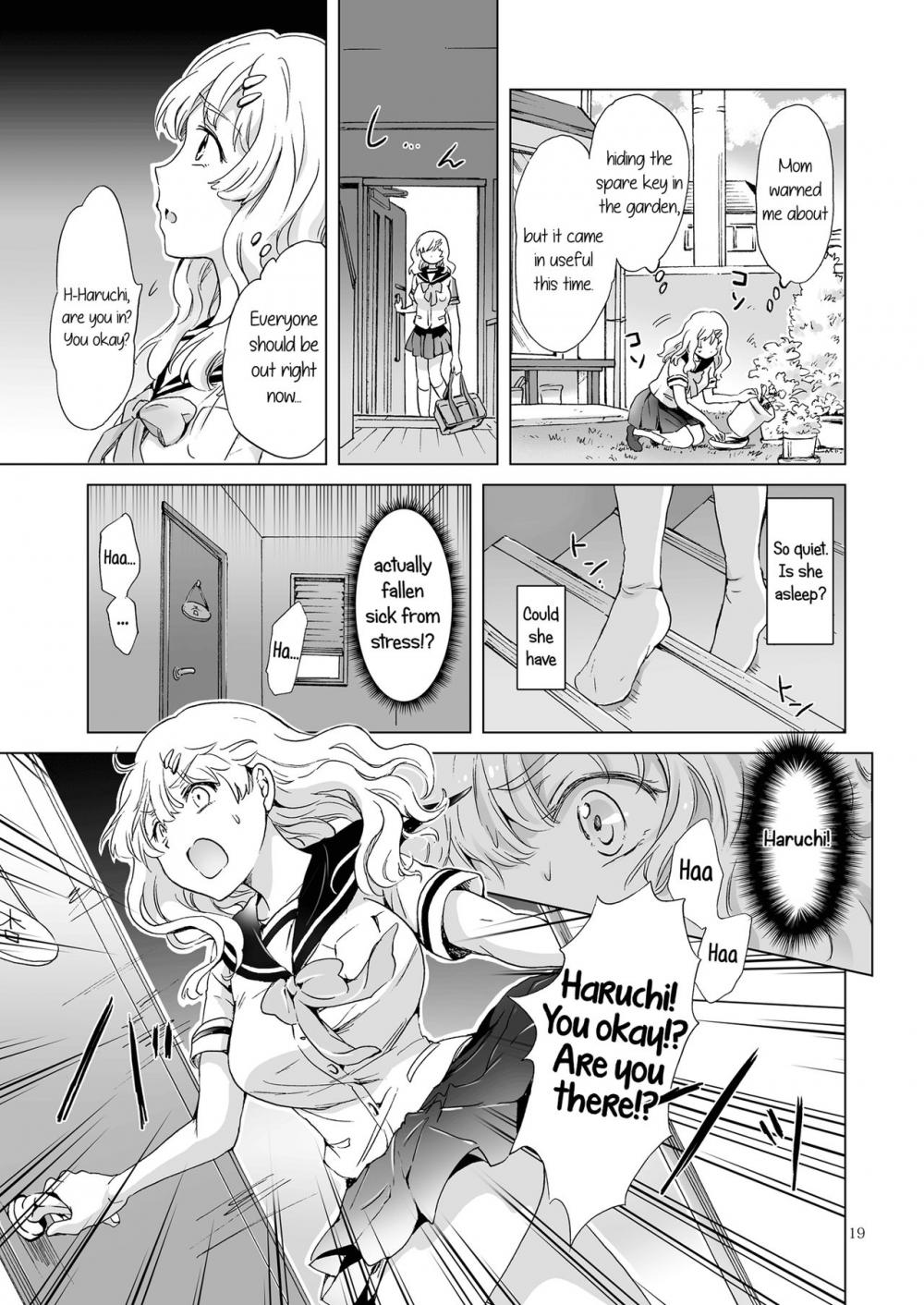 Hentai Manga Comic-How Well-Stacked and Surfboard Swapped Bodies-Read-18